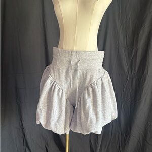 AKIRA Women's High-Waisted Gray Shorts